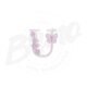 MP31M122T10X10U-1 Alfabeto Borboleta 3D