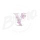 MP31M126T10X10Y-1 Alfabeto Borboleta 3D