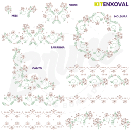 Kit Enxoval #12 - Floral