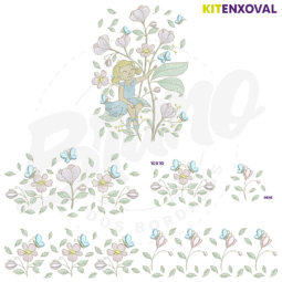 Kit Enxoval #98 - Menina e jardim