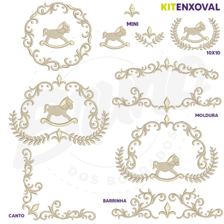 Kit Enxoval #14 - Cavalinho