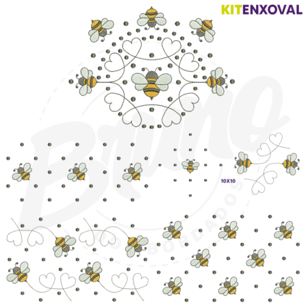 fundocatalogo_df9ff262-99dd-423e-92ed-a1547e33d5d7-2 Kit Enxoval #51 - Abelha