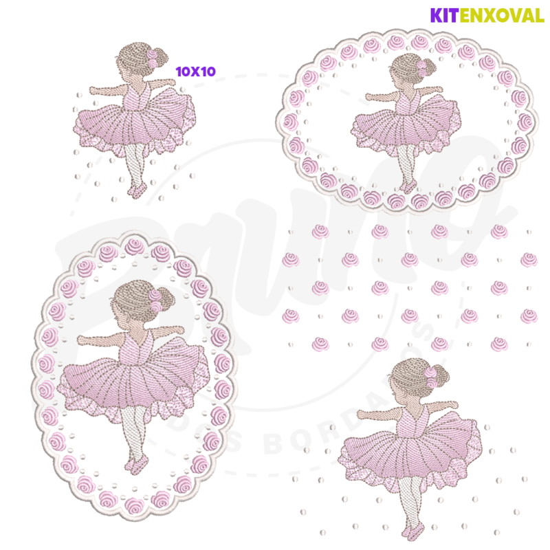 Kit Enxoval #149 - Bailarina