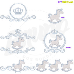 Kit Enxoval #151 - Cavalinho