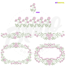 Kit Enxoval #162 - Rosas