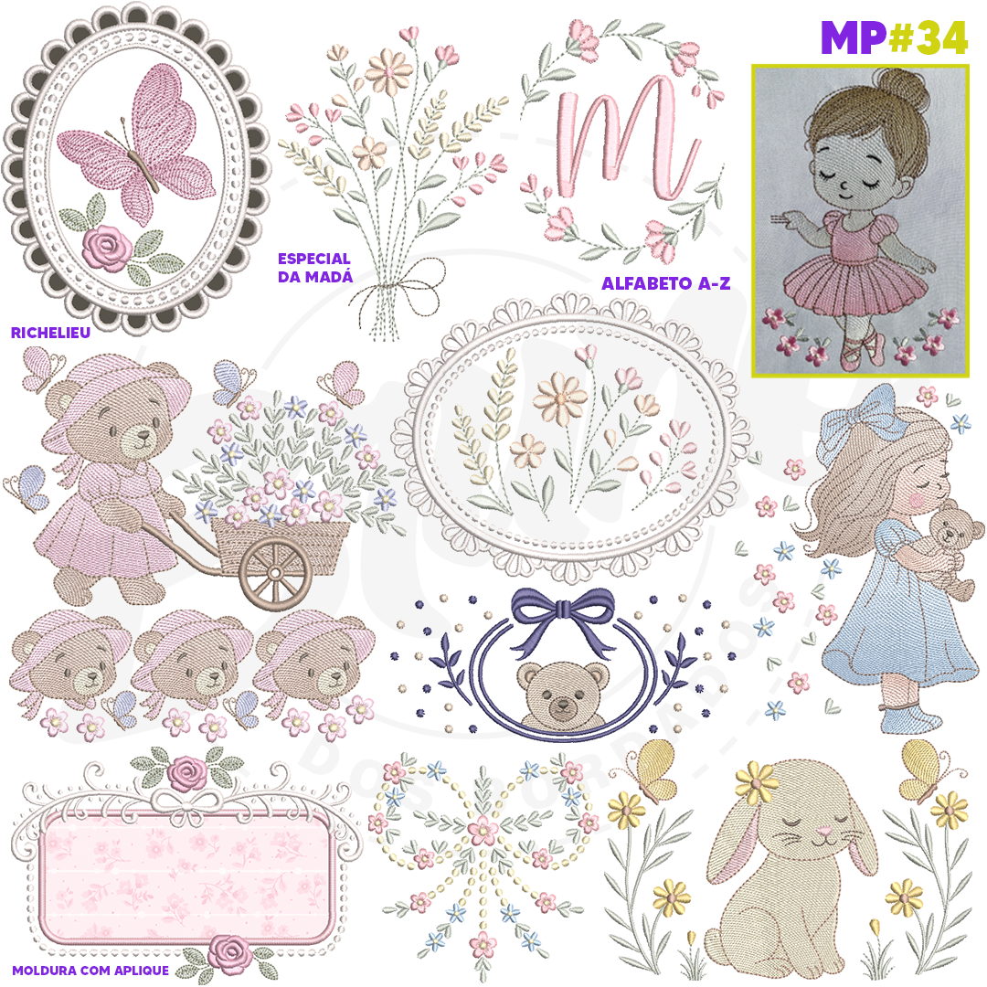 Coleção MP#34: especial Madá (100 matrizes)