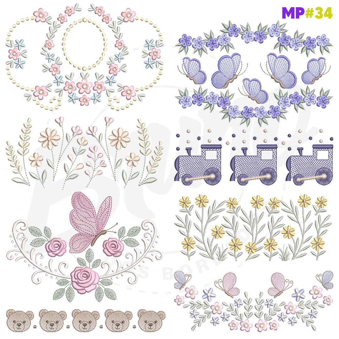 1 Coleção MP#34: especial Madá (100 matrizes)