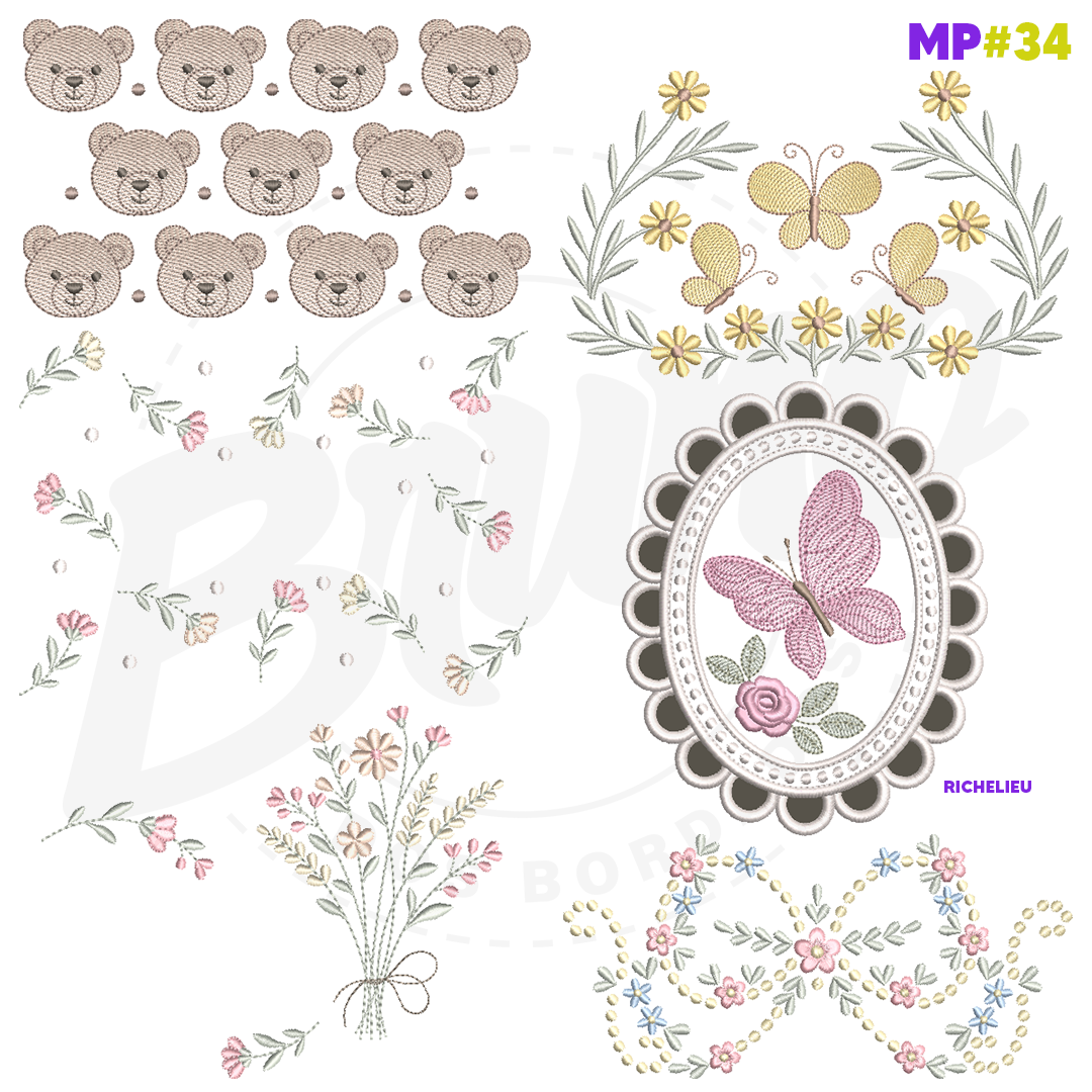 4 Coleção MP#34: especial Madá (100 matrizes)