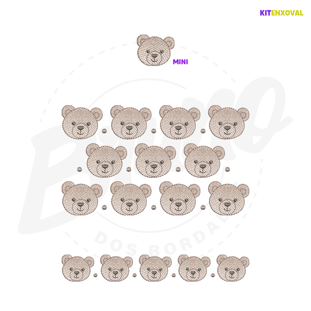 Kit Enxoval #175 - Ursinho