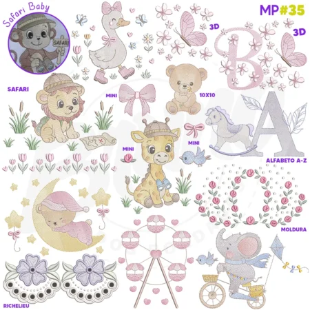 Kit Enxoval #92 - Urso e abelha