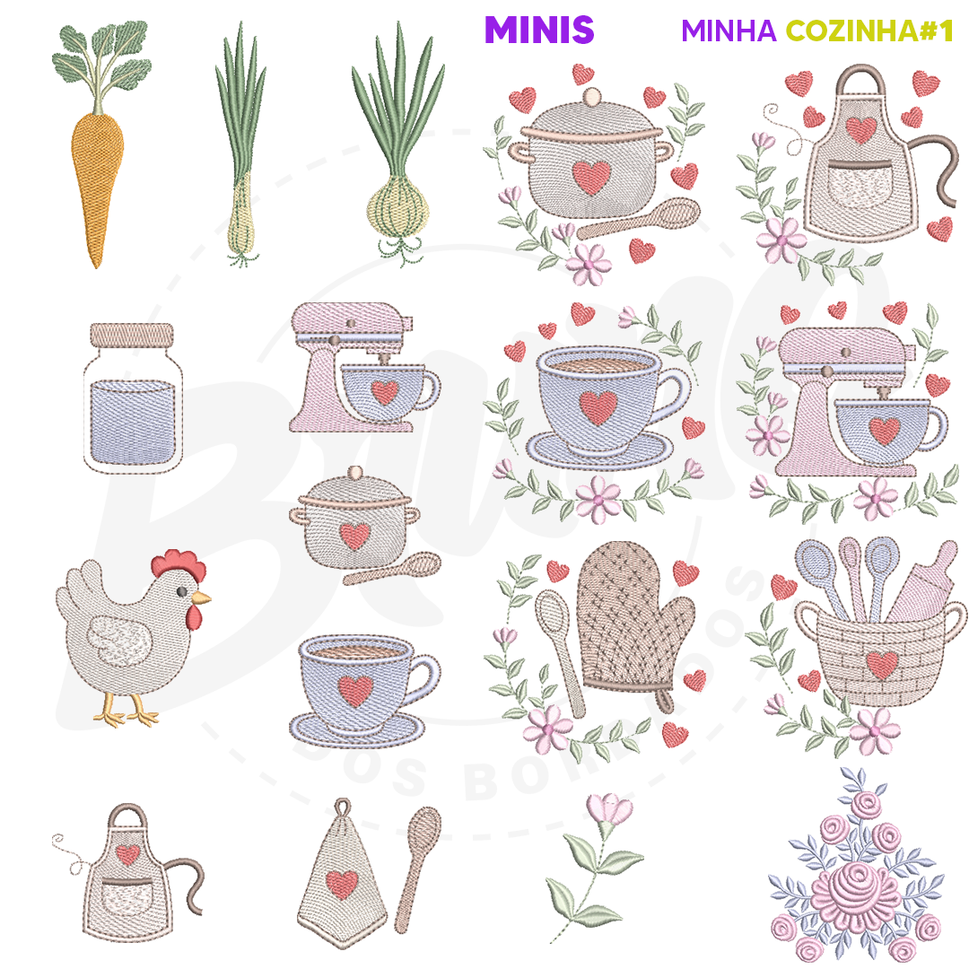 06 Minha Cozinha #01 (+70 Matrizes)