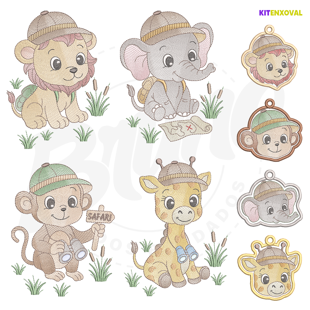 Kit Enxoval #177 - Safari Baby