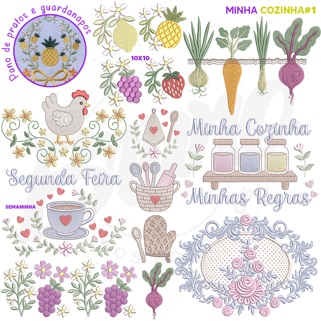 Minha Cozinha #01 (+70 Matrizes)