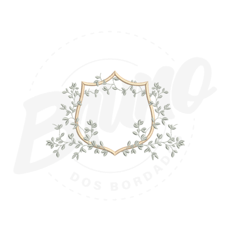 MP32M008T13X18 MP32M008 - Moldura folhagem