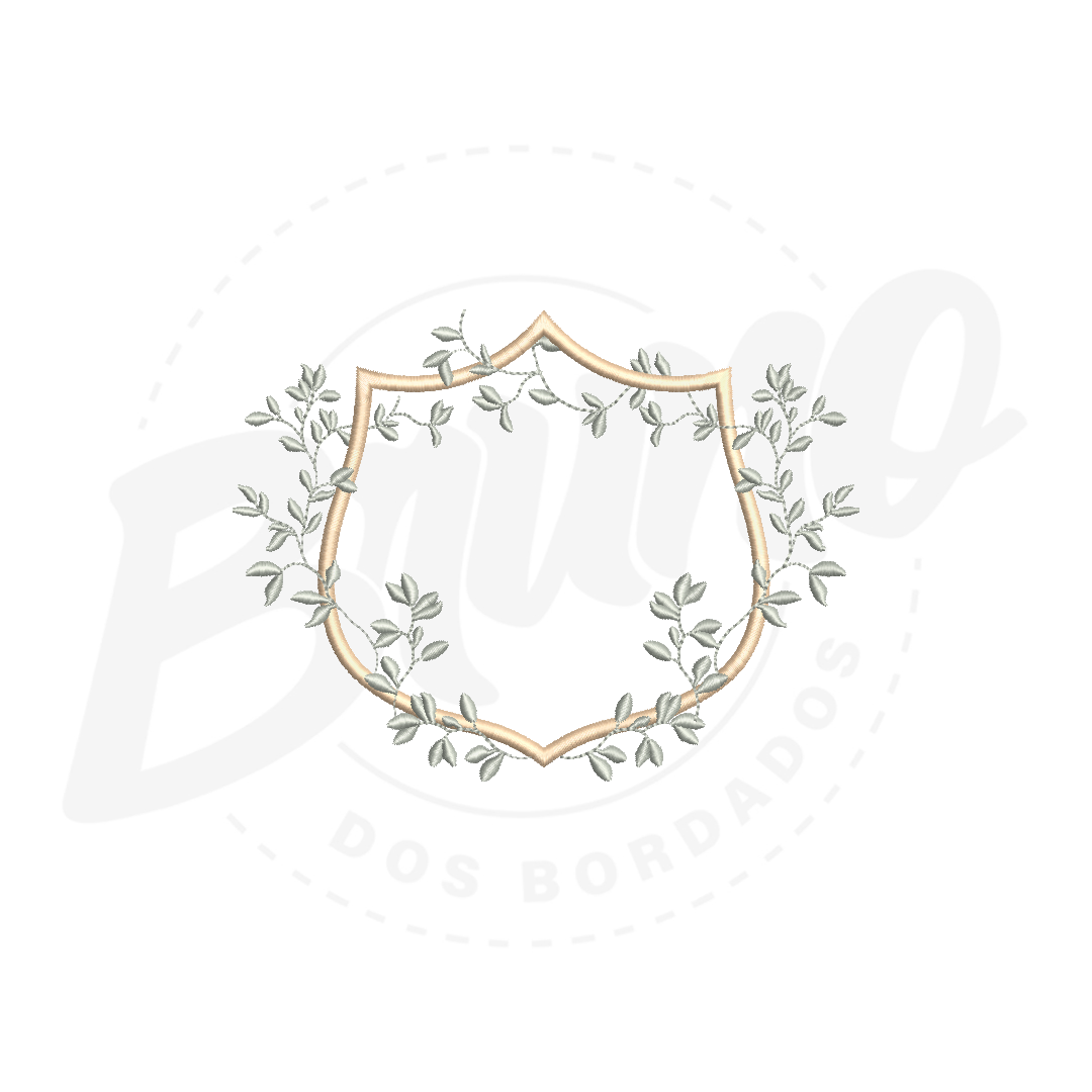 MP32M010T13X18 MP32M010 - Moldura folhagem