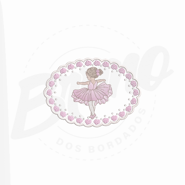 MP32M034T13X18 MP32M034 - Bailarina na moldura