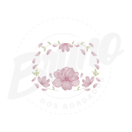 MP32M044 - Moldura floral