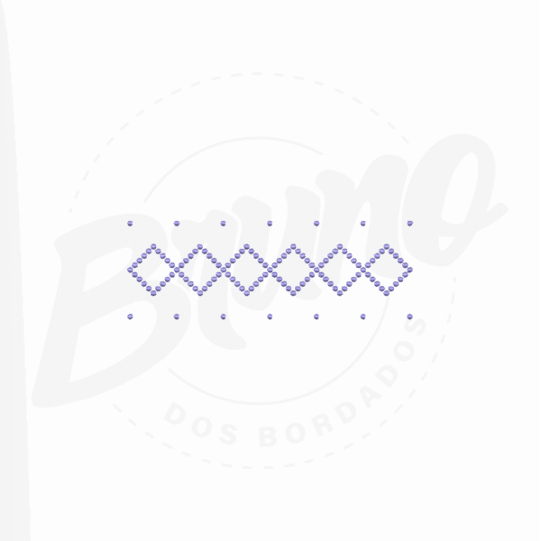 MP32M074T13X18 MP32M074 - Barrinha geométrica