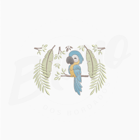 MP32M117T13X18 MP32M119 - Arara azul + 10x10
