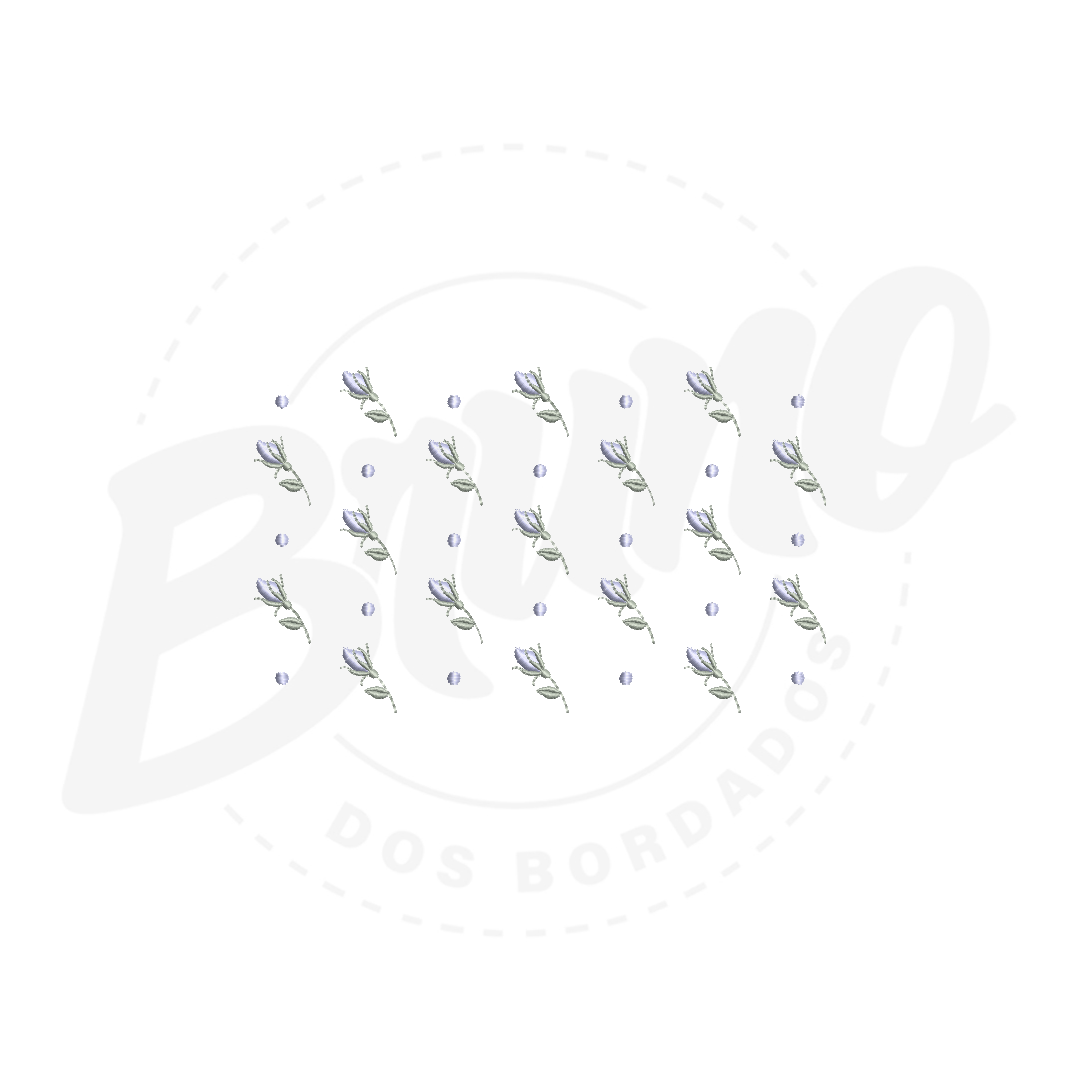 MP33M004T13X18 MP33M004 - Barrinha broto de flor