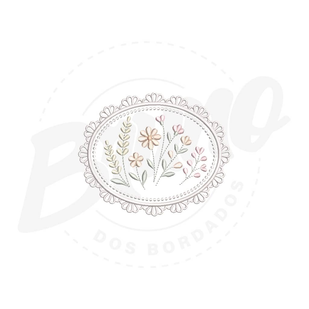 MP34M002 - Moldura floral