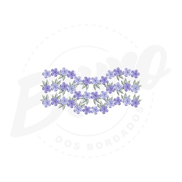 MP34M019T13X18 MP34M019 - Barrinha floral