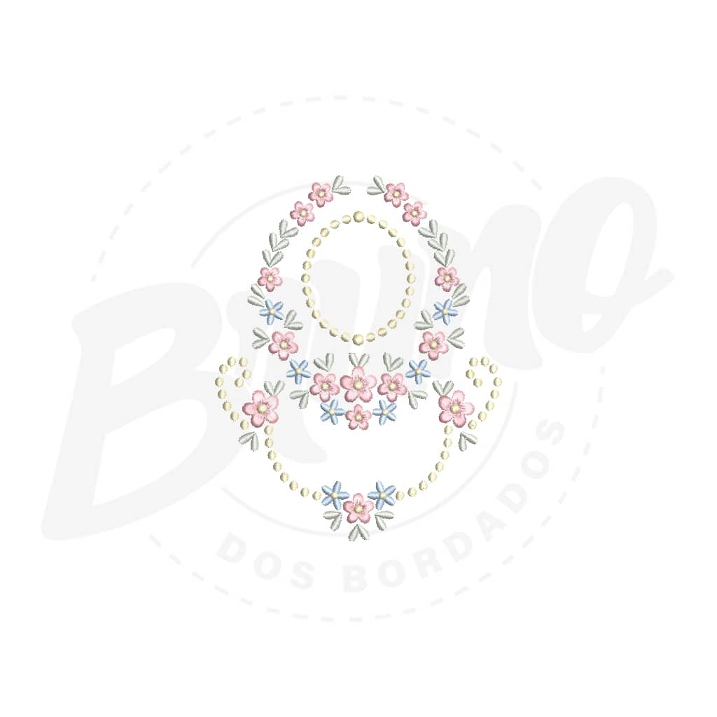 MP34M054 - Moldura floral