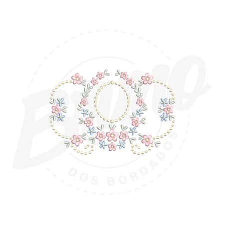 MP34M055 - Moldura floral