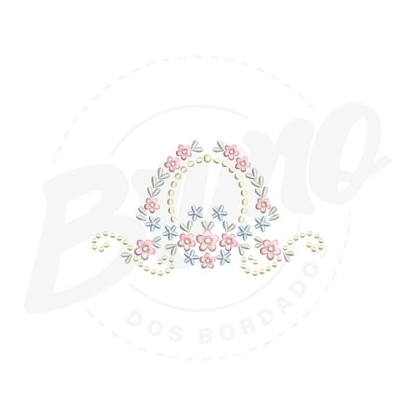 MP34M058T13X18 MP34M058 - Barrinha flores