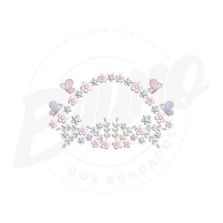 MP34M069T13X18 MP34M069 - Moldura flores