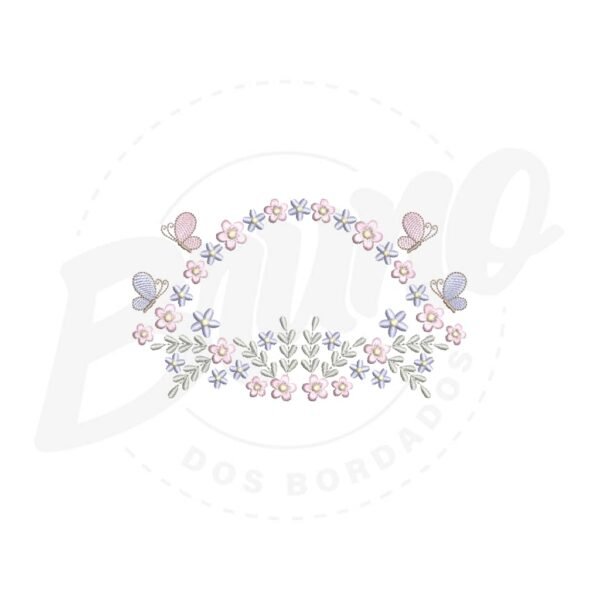 MP34M069T13X18 MP34M069 - Moldura flores