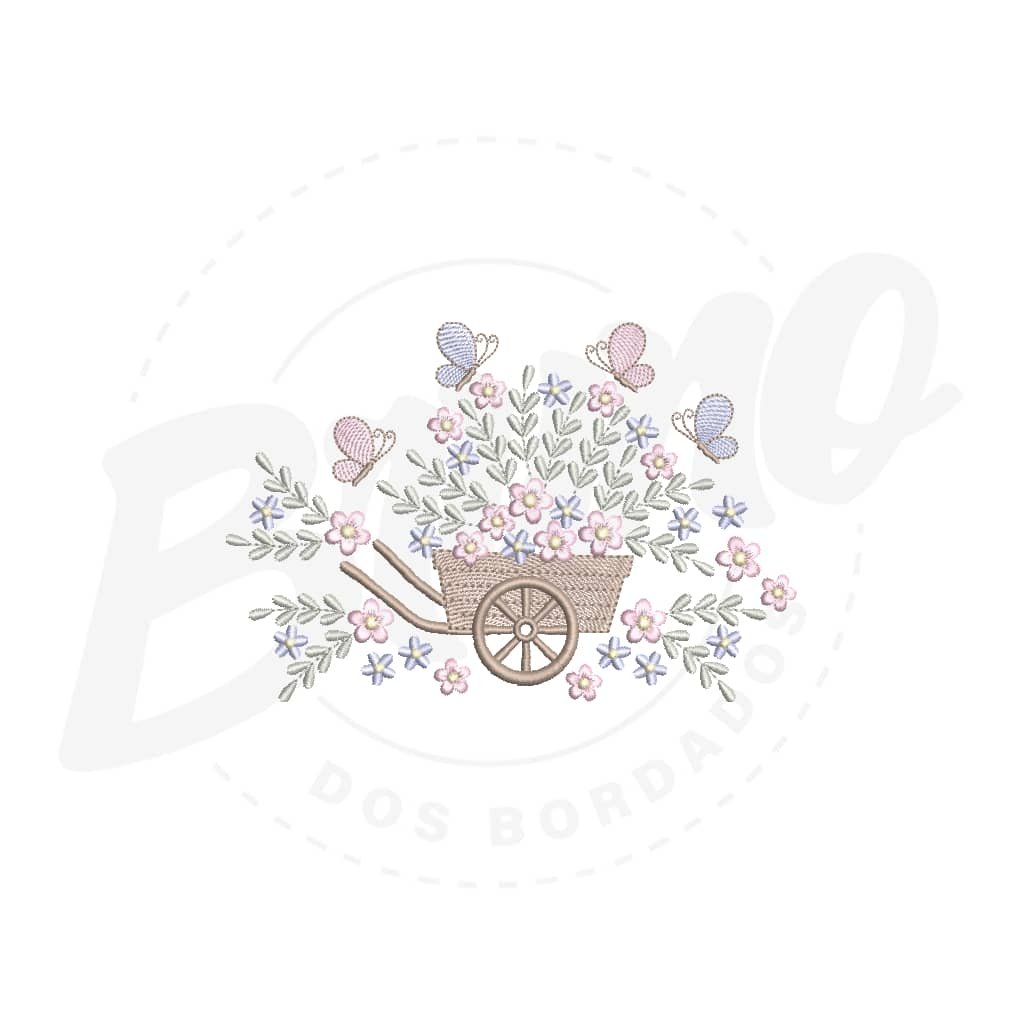 MP34M070T13X18 MP34M070 - Carrinho de flores