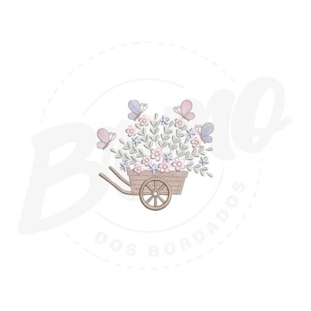 MP34M071T12X12 MP34M071 - Carrinho de flor MINI