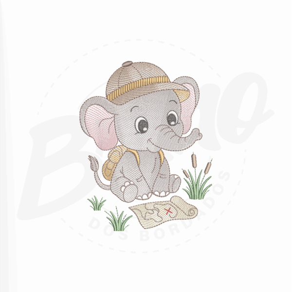 MP35M018T13X18 MP35M018 - Elefante baby