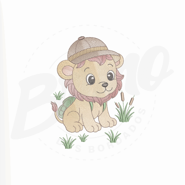 MP35M020T13X18 MP35M020 - Leão baby