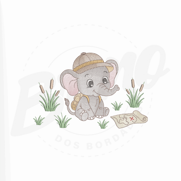 MP35M025T13X18 MP35M025 - Elefante baby