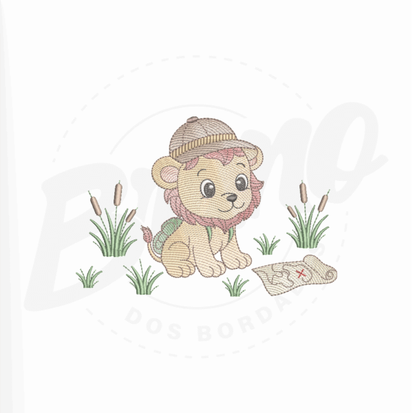 MP35M027T13X18 MP35M027 - Leão baby