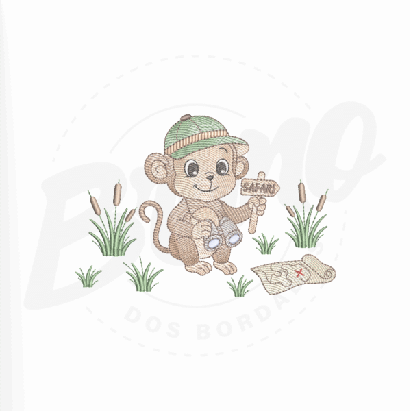 MP35M028T13X18 MP35M028 - Macaco baby