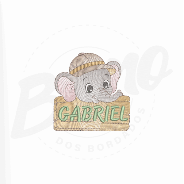 MP35M029T12X12 MP35M029 - Elefante + 10x10