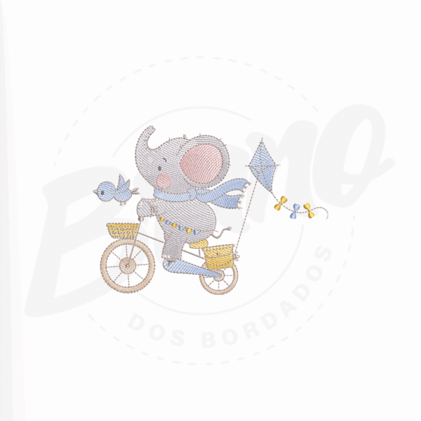 MP35M062T13X18 MP35M062 - Elefante na bike