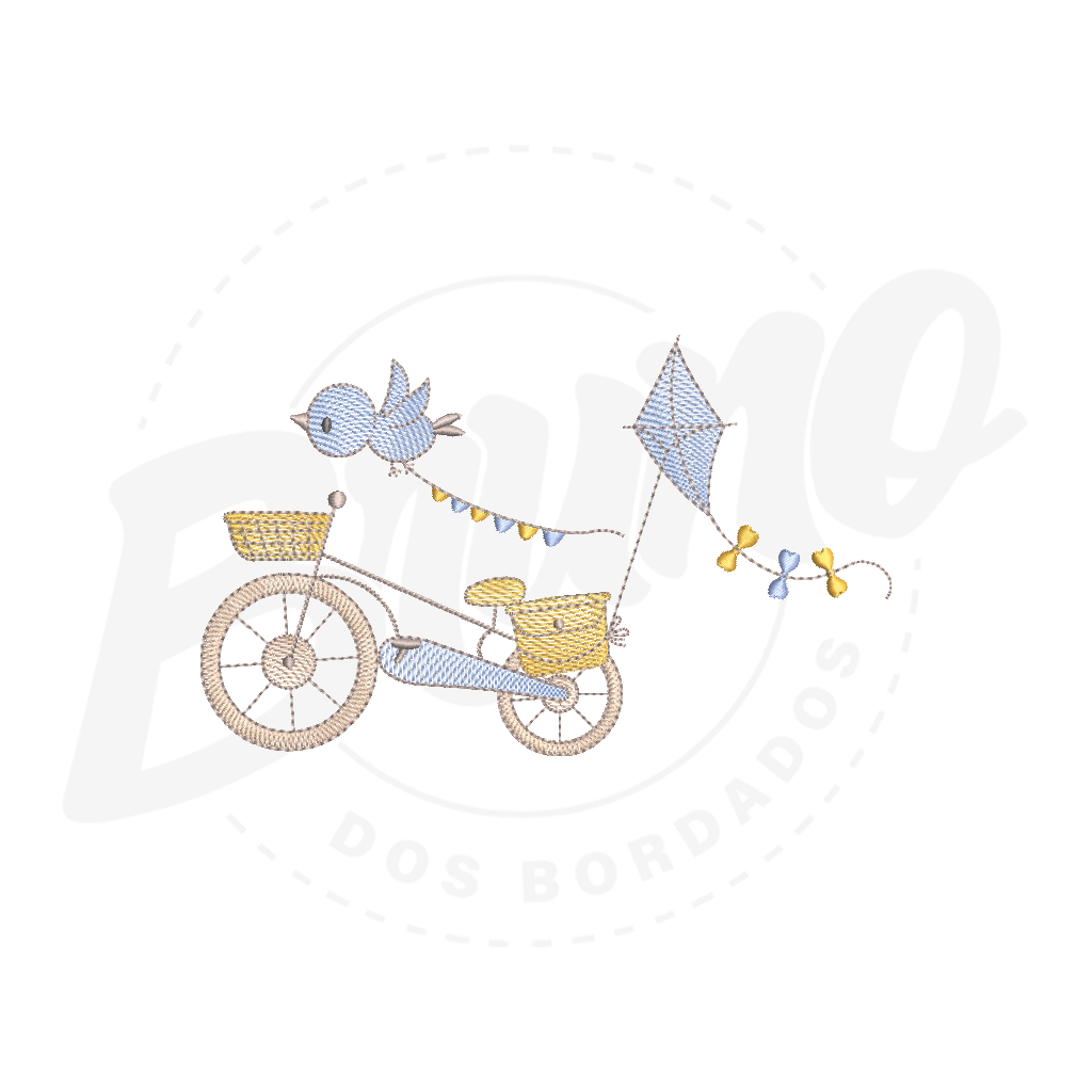 MP35M067 - Bike e bandeirola