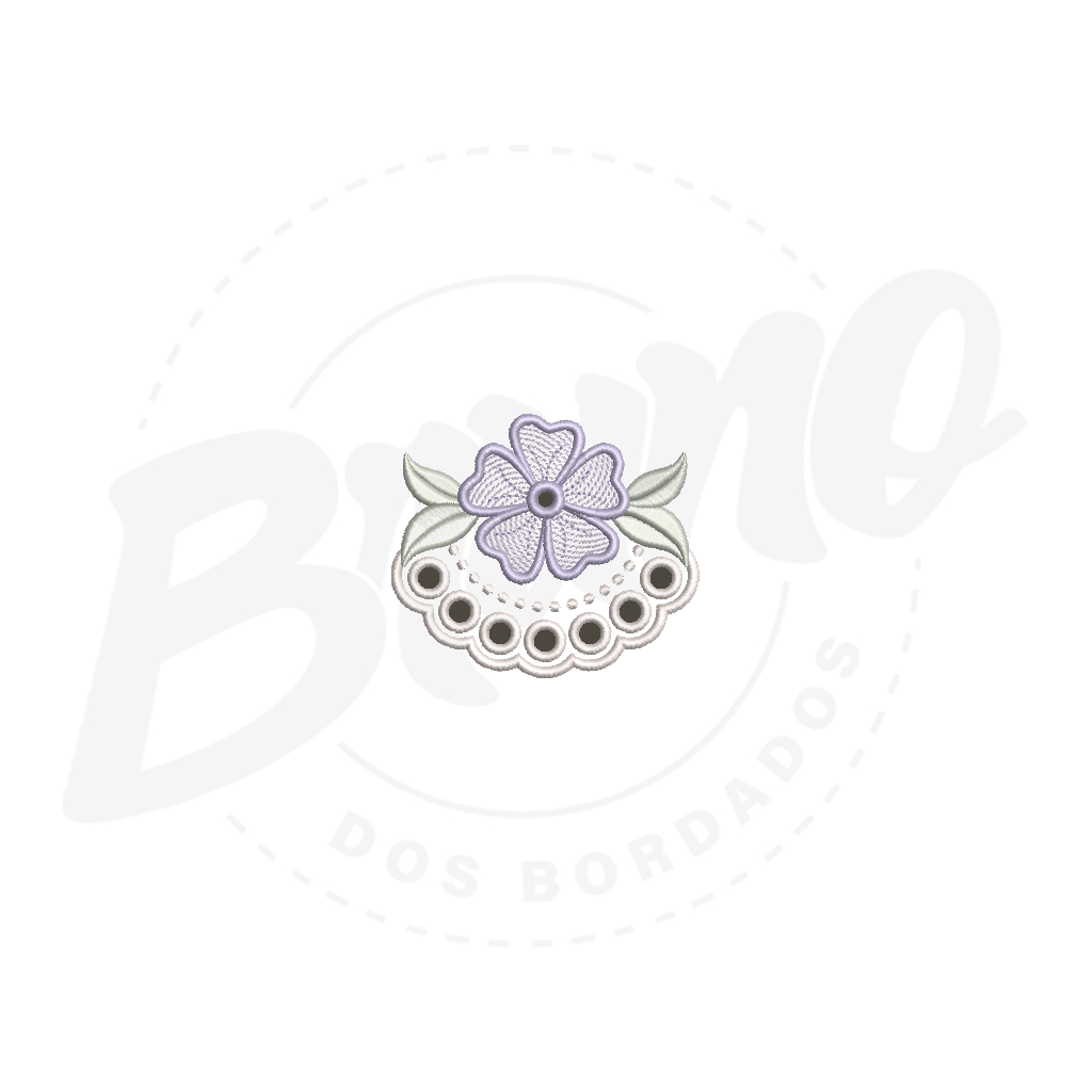 MP35M081 - Acabamento flor richelieu MINI