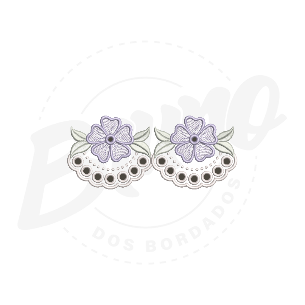 MP35M082 - Acabamento flor richelieu