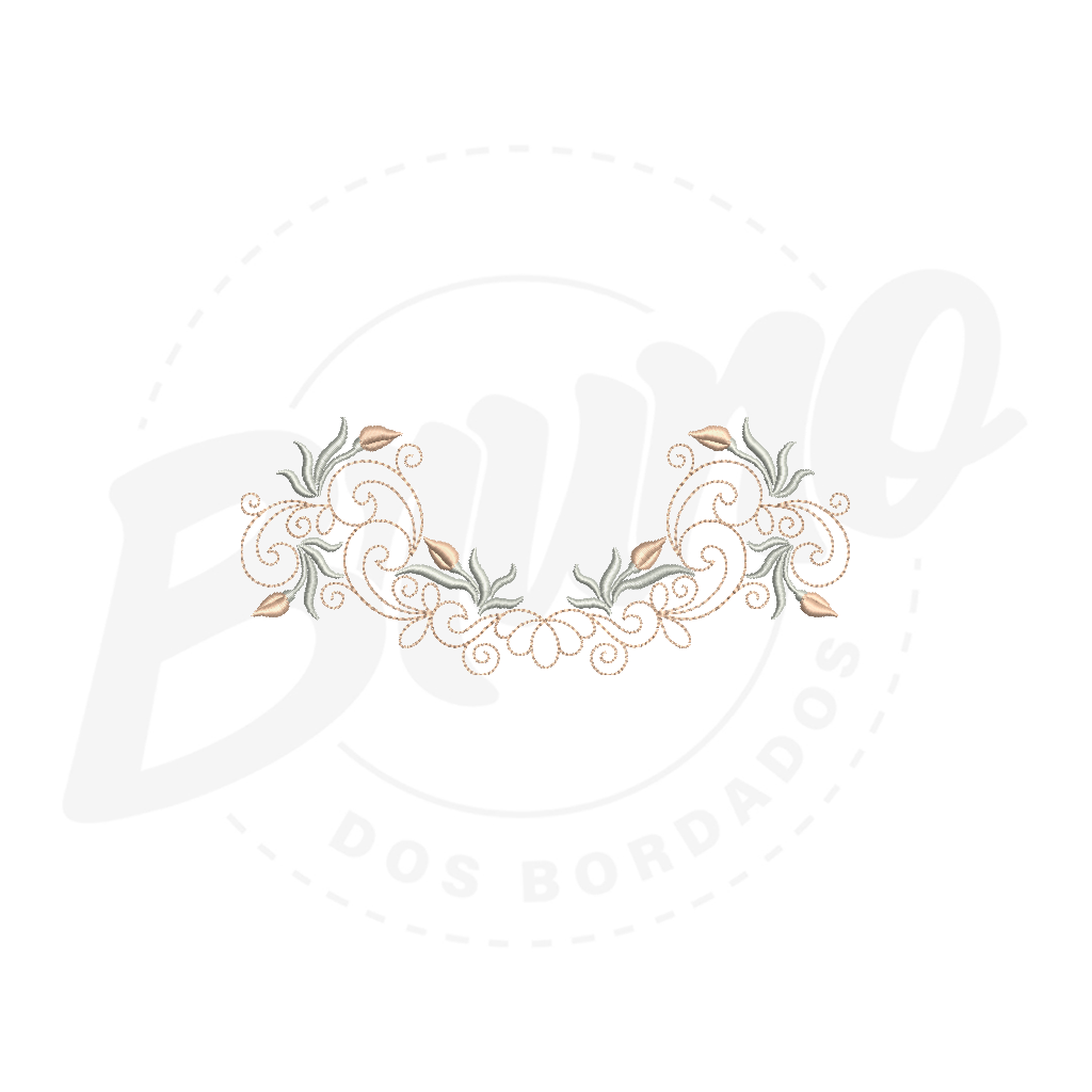 MP35M087T13X18 MP35M087 - Barrinha floral