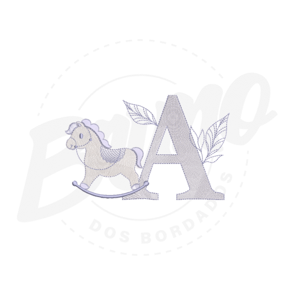 MP35M104T13X18A Alfabeto cavalinho