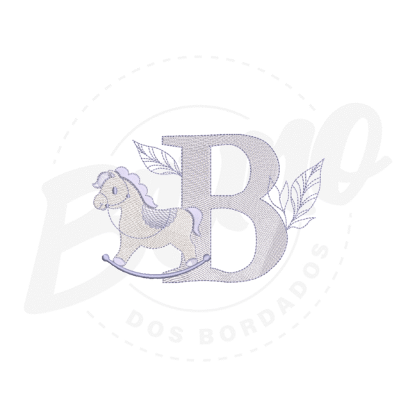 MP35M105T13X18B Alfabeto cavalinho