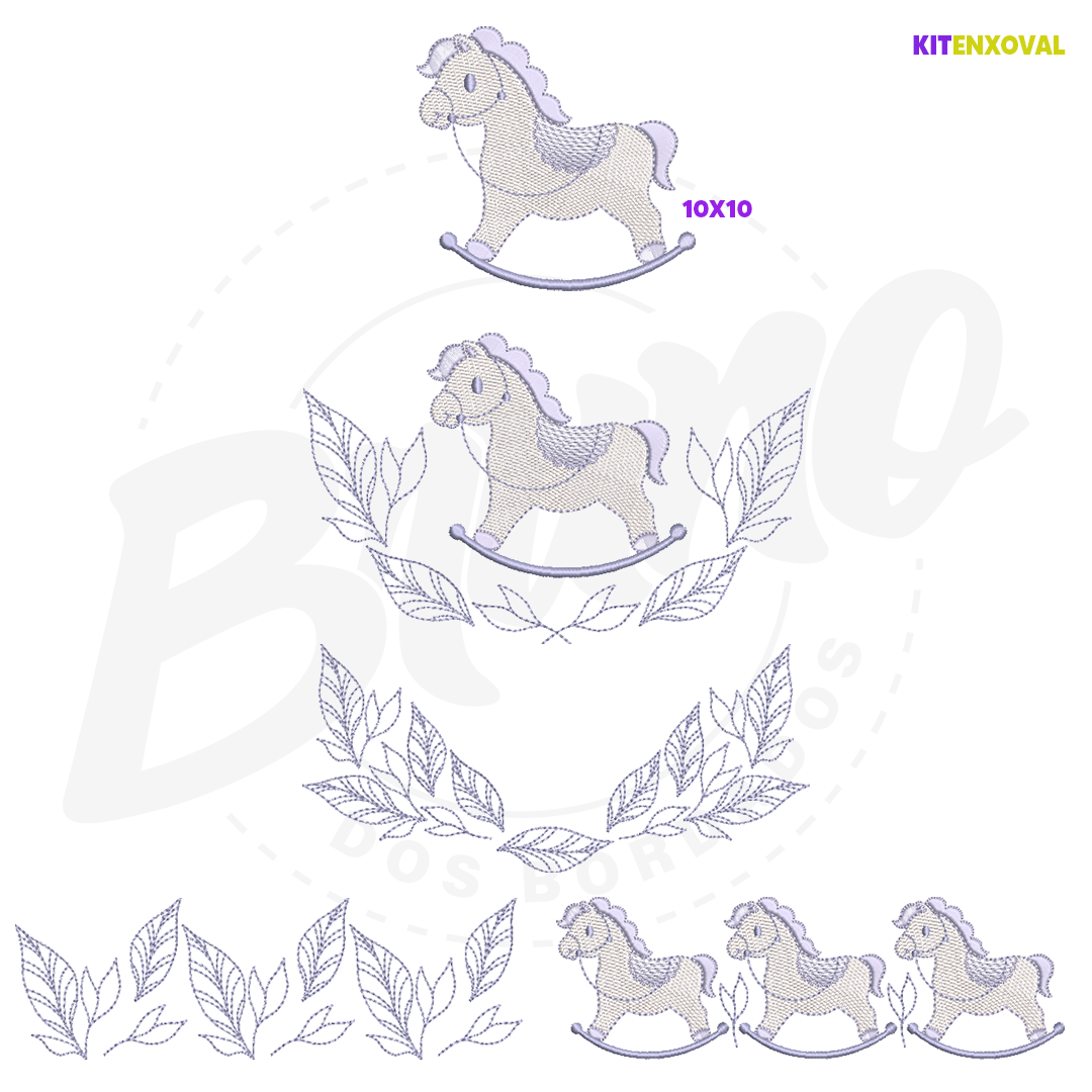 Kit Enxoval #184 - Cavalinho