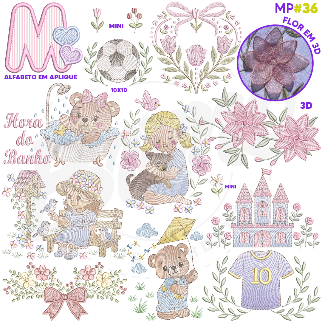 Coleção MP#36 (100 matrizes)