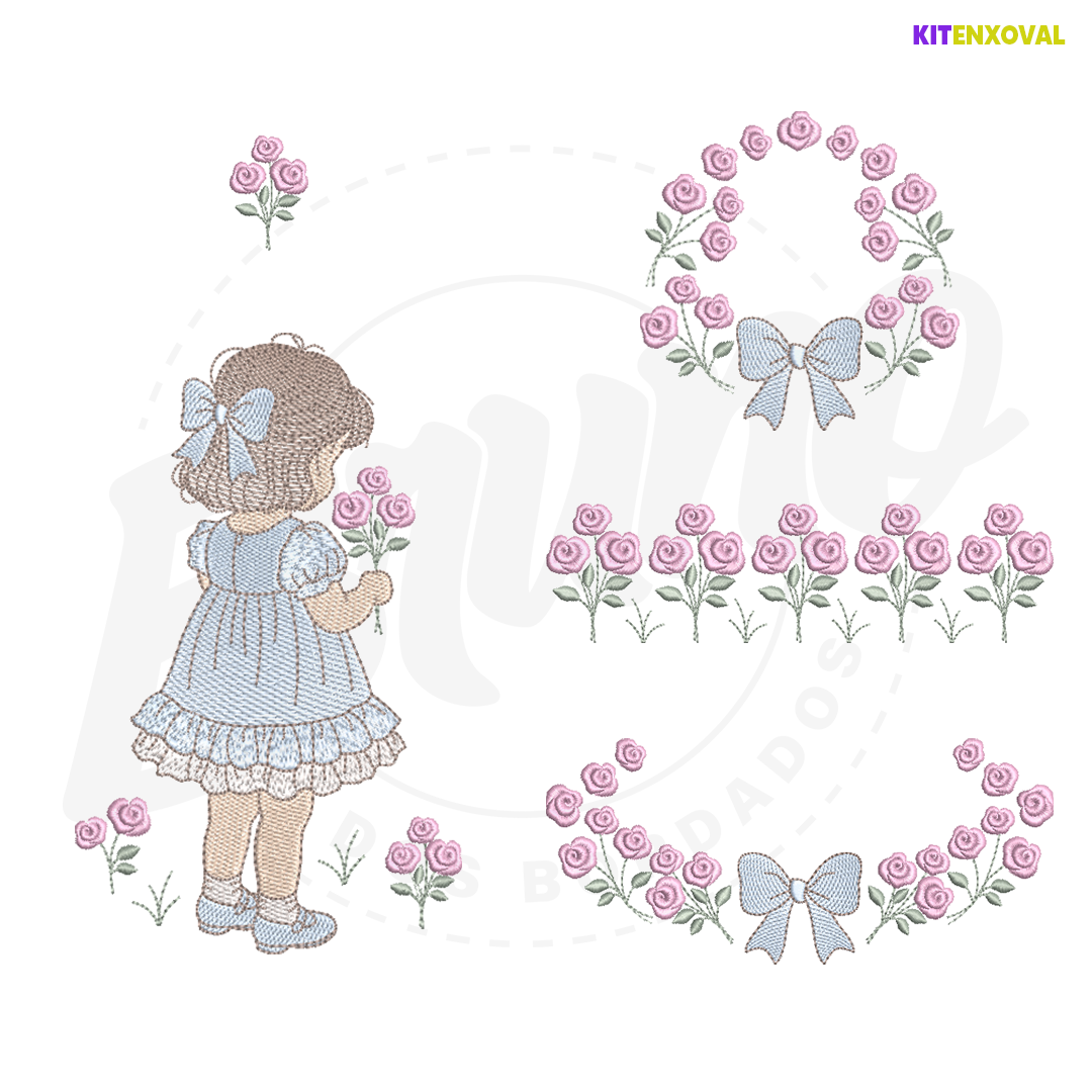 Kit Enxoval #187 - Menina camponesa