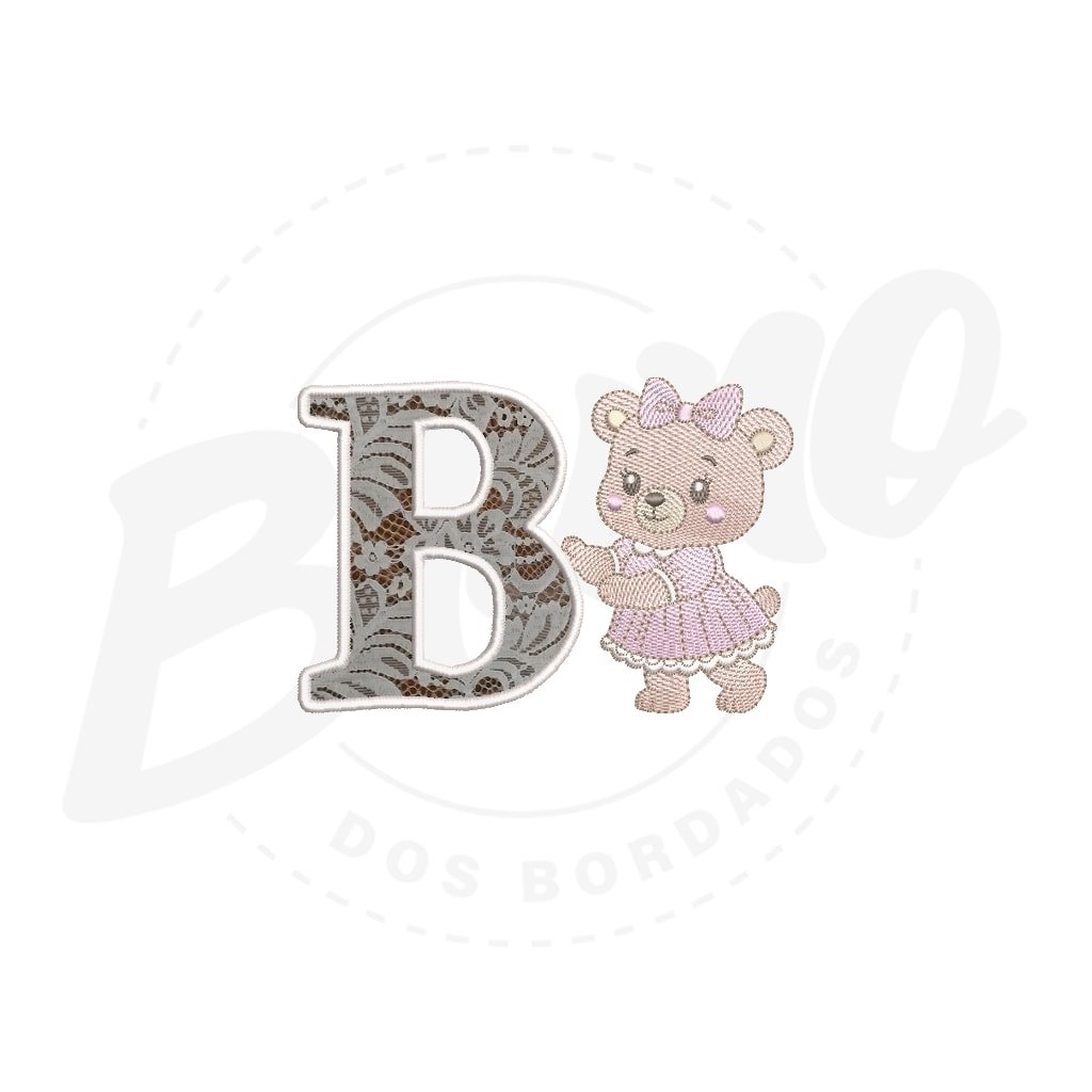 Alfabeto Rendado (aplique)